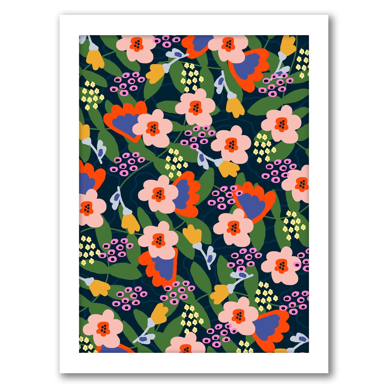 Autumn Floral by Studio Grand-Pere Frame  - Americanflat